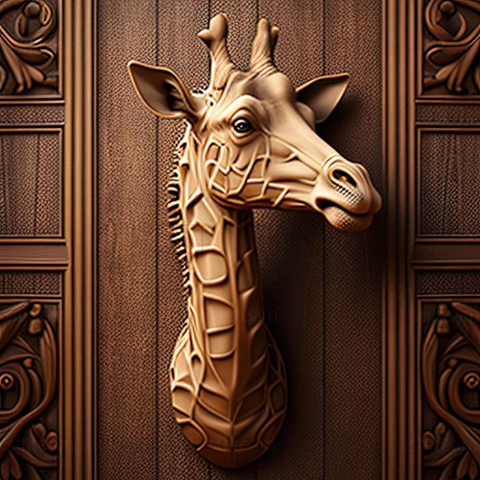 3D model The Medici Giraffe famous animal (STL)